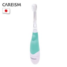CAREISM 兒童電動牙刷替換刷頭, 1個, 貝殼綠