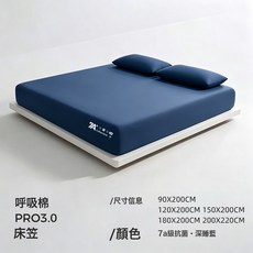 正品A類深睡Pro舒適牀笠牀墊保護罩涼感牀墊套三件套夏季防滑牀罩, 90x200cm單牀笠