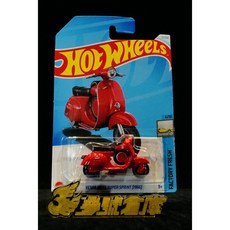風火輪 Hot Wheels Vespa 90 SS Super Sprint 1966 偉士牌 模型車, 1個