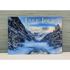 路易斯湖明信片：加拿大班夫國家公園風情，亞伯達省冬日雪景，傳遞美好祝福, 1個