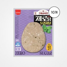 [삼립] 그릭슈바인 제로닭 오리지널맛 80g 10개