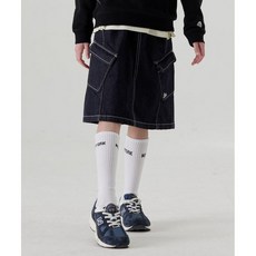 Lee KIDS 데님 하프롱 스커트 블랙 LK2501SR75BK