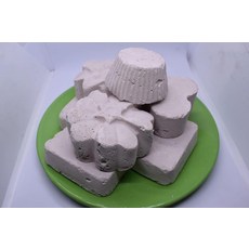 India Clay White Slate Shapes 500g