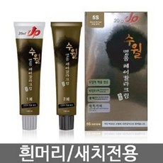 히솝 수월 명품 헤어 칼라크림 염색약, 5s, 3개