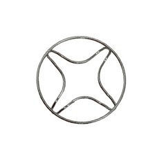 FW 모카포트 받침대 전용 삼발이 가스레인지 스텐 원형, 1개