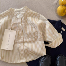폴차이나남방 키즈 봄 가을 면남방 셔츠