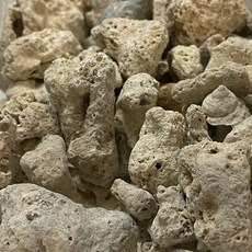 珊瑚砂 1kg 20kg 3號 20號 30號 珊瑚骨 珊瑚石 貝殼砂 菲律賓砂 貝殼沙 菲律賓沙 珊瑚沙, 3個, 30號/粗顆粒,3kg (超商最多5kg), 白