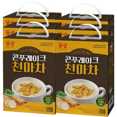 꽃샘식품 콘푸레이크 천마차 50개 x 6개(총300개) 1박스, 20g, 50개입, 6개