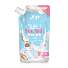 Joji Secret Young Yogurt Collagen Spa Salt Scrub 身體磨砂膏, 350g, 1個