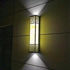 한옥 벽등 전통 무드 무드등 전통등 방수 고풍 제품 풍경 스탠드등 50x20cm 전등, 방수벽등 높이60 폭18cm 3 두모발광
