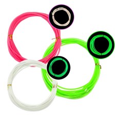 장축광 야광튜브 선상 낙시 채비 대용량 5M 원형 사각 갈치 볼락 쭈꾸미, 펄핑크