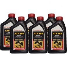 도요타 렉서스용 정품 OEM ATF WS 6쿼트 자동 변속기 오일6x1 qt