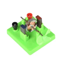 두뇌발달 교감 고고학 물리 전자기 유도 실험 코일 DC 교육 솔레노이드 장비, 01 Simple DC motor