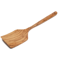BOUMBI 올리브 나무 프리미엄 뒤집개 조리도구, 대 (31 x 8 x2cm), 1개