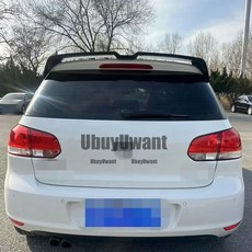 폭스바겐 골프 6 MK6 TDI GTI 스포일러 뒷창 지붕 리어 10-13년 호환, GTI GLOSSY BLACK