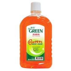GREEN綠的 潔膚劑 1000ml/瓶, 1個