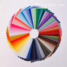 면 혼방 무지 원단 TC 천 솔리드 96종, 916