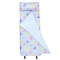 LoveBBB 無毒幼教睡袋 美國 Wildkin 28113 蝴蝶花園 午睡毯(3-7歲) 安親班/兒童睡袋