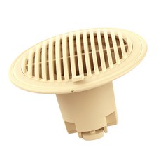 排水孔蓋 落水頭 防臭地漏 排水孔防蟑 地漏蓋 排水孔防臭 水槽蓋 排水蓋 防臭蓋(mina百貨, 米色