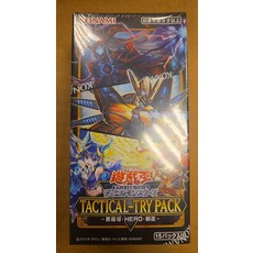 KONAMI 遊戲王 TACTICAL-TRY PACK 戰術補充包 (15包入) 卡牌遊戲, 黑金, 15