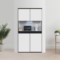 블리스데코 글렌 빌트인카페장 BOS089_C, 크림화이트, 크림화이트