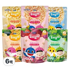 요미요미 과자 돌후세트 쌀과자 3종 각1봉+미니팝 3종 각1봉, 1세트, 혼합맛