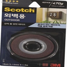 3M 폼 양면테이프 OD115 0 8mmx12mmx1 5m 콘센트멀티탭고정, 상세페이지 기재
