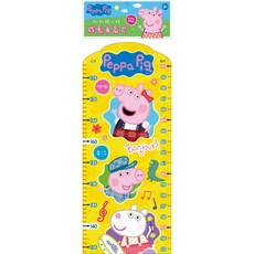 Peppa Pig 粉紅豬小妹 成長身高尺, 彩色