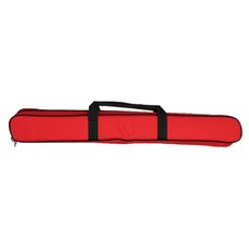 YSSHOP 풀 큐 케이스 보호대 방진 소프트 내마모성 방수 당구용품 세련된 선물 1/2 클럽 가방 2개 큐 용량, 옥스포드 천, 빨간색