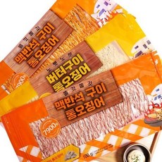 더주 결대로 찢어먹는 한마리 오징어 3종100g+100g, 04. 한마리 맥반석 100g + 한마리 땅콩버터 10