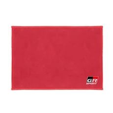 도요타 GR 가주 레이싱 수프라 코롤라 부품 스포츠 86 야리스용 스웨이드 플리스 극세사 타올 자동차 스타, 03 Red