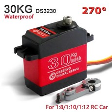고속 메탈 기어 디지털 서보 바자 스케일 자동차 방수, 4.DS3230-270, 1개