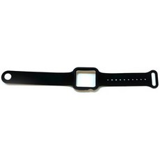 아이티스타일 애플워치6/5/4/SE2 호환 스포티 풀커버 일체형 밴드, 블랙, 38mm 40 mm