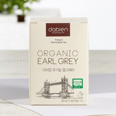 다비앙 유기농 얼그레이 홍차 10티백, 1.5g, 10개입, 1개
