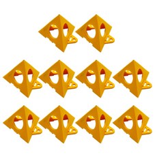 편리한 10팩 페인트 스탠드 페인트 홀더 신뢰할 수 있는 지원 가구 및 벽 페인트에 내구성이 뛰어난 간단한 설치, 10개