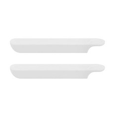 uxcell Corundum 알루미나 도가니 보트 2.7ml 홀더 용광로 72x12.5x8mm 2개