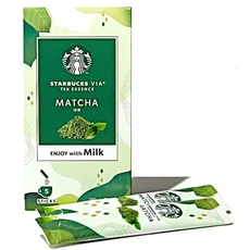 말차 가루 파우더 Starbucks 스타벅스 비아 그린 티 17g 5개입 1팩, 1개