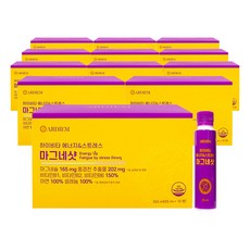 아르디엠 하이비타 에너지&스트레스 마그네샷 액상 글루콘산 마그네슘 10p, 12박스, 250ml