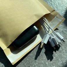 크라프트 에어캡 완충재 포장용품 택배봉투 소 10p