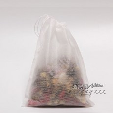 無紡佈濾網袋 咖啡過濾袋 泡茶袋 藥包袋 料理袋 過濾袋, 6*8  100個, 1個
