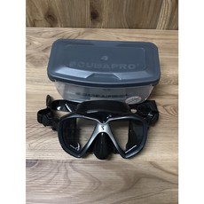 島嶼潛水 SCUBAPRO SPECTRA 雙面鏡，潛水面鏡，強化玻璃，舒適貼合，視野廣闊，多色可選, 黑/銀