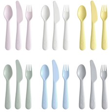 이케아 식기 3종 포크 칼 숟가락 6인세트 칼라스, 1개