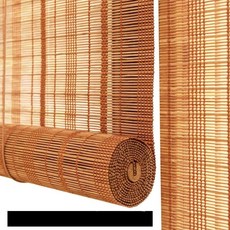 대나무발 커튼 가리개 롤러 블라인드 창문 거실, 십리 태복 1.8m 폭 2m