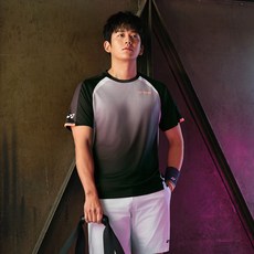 261TS033M 배드민턴 남성 반팔 티셔츠 게임웨어 경기복 스포츠웨어