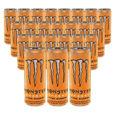 코카콜라 몬스터 에너지 선라이즈 카페인음료 에너지드링크 355ml 24캔