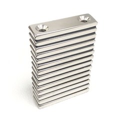 NS 50x15x4(9x5) 34mm 초강력 블럭 사라 자석 [제이스마그네트], 14개