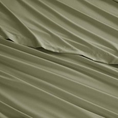 Clara Clark 침대 시트 프리미어 1800 시리즈 4종 침대 시트 세트 깊은 주머니 주름 퇴색 얼룩 방지 고급 부드러운 침구 시트 및 베갯잇 전체 비치 블, 스톤 블루