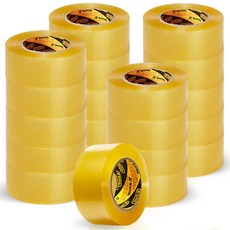 대용량 중포장 박스테이프 투명 100M, 20개