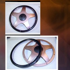 8인치 우퍼 스피커 그릴 커버 보호망, 1개, 10인치