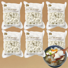감자옹심이 6kg 강원도 전통 생감자식품, 6개, 1kg
